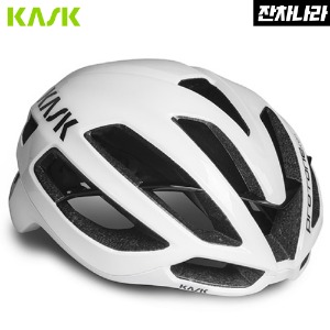 카스크 프로톤 아이콘 (유광 화이트) 자전거 헬멧